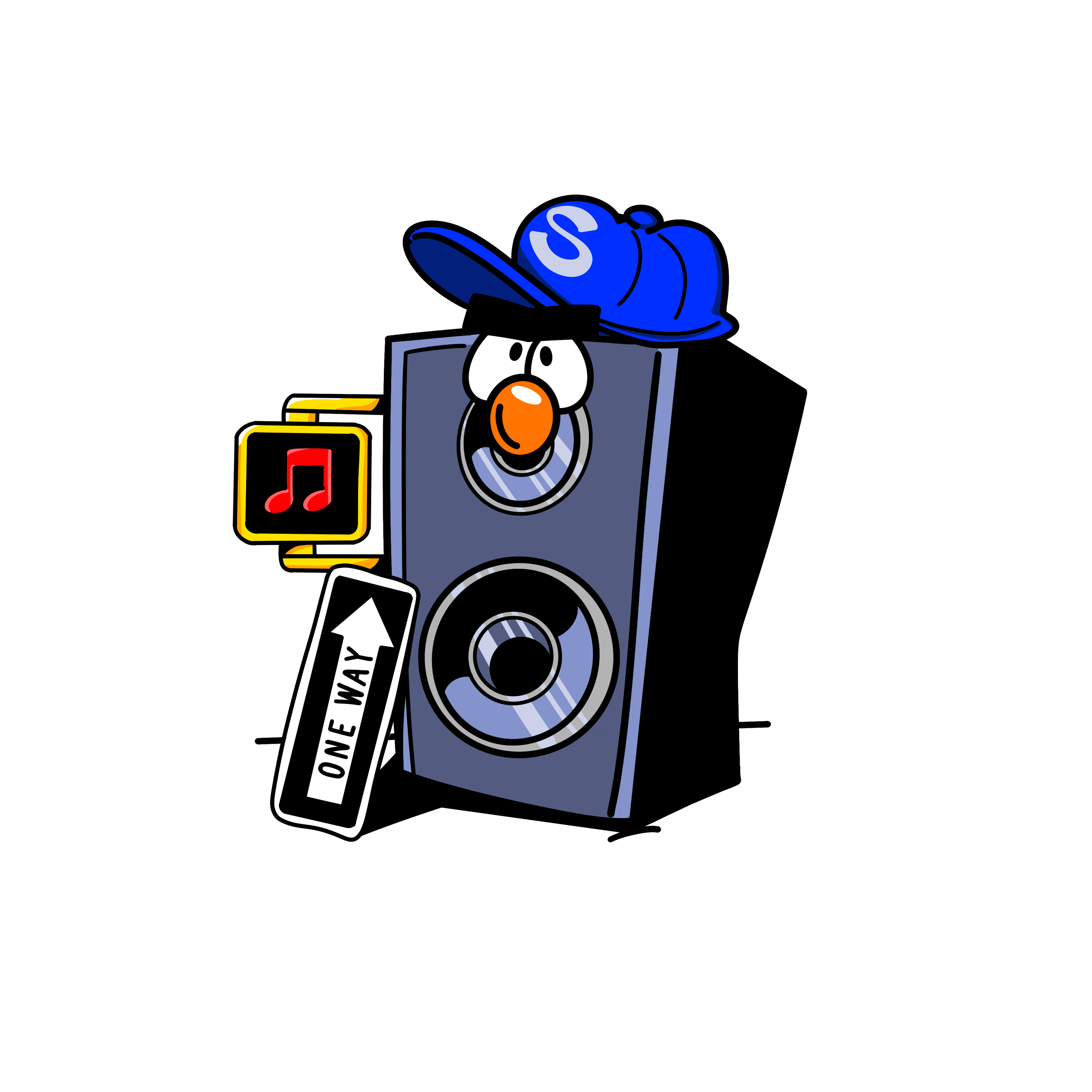 Loudspeaker illustration